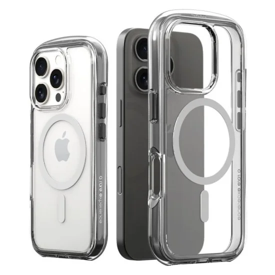 Cover Iphone 16 Pro Duple Air Magsafe Case Araree - Light Gray